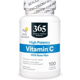 365 by Whole Foods Market, Vitamin C High Potency With Rosehips, 100 Tablets