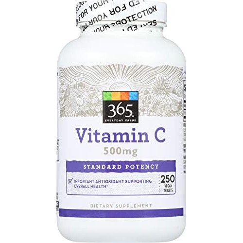  365 by Whole Foods Market, Vitamin C 500Mg, 250 Tablets