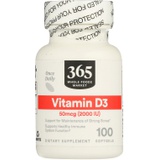 365 by Whole Foods Market, Vitamin D3 2000 IU, 100 Softgels