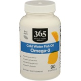 365 by Whole Foods Market, Omega 3 Lemon Flavored, 90 Softgels