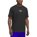 Adidas Mens Pick Up Game Graphic Crewneck T Shirt