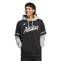 Adidas Mens Branded Dugout Hooded T Shirt