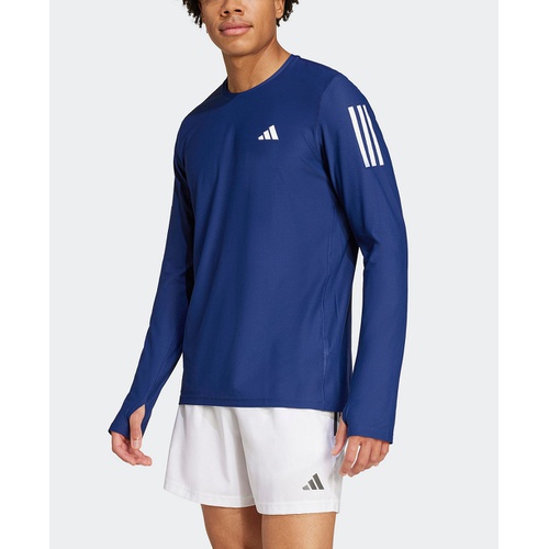 아디다스 Adidas Mens Own The Run Long Sleeve Running T Shirt