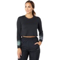 adidas Holiday Graphics Crop Long Sleeve Tee