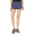 adidas Pacer 3-Stripes Woven Heather Shorts