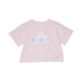 adidas Kids Short Sleeve Oversized Tee (Toddleru002FLittle Kids)