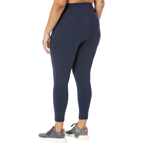 아디다스 Womens adidas Optime Stash Pocket High-Waisted 7/8 Tights