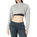 Womens adidas by Stella McCartney TrueCasuals Cropped Sportswear Sweatshirt HR9173