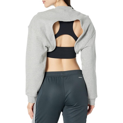 아디다스 Womens adidas by Stella McCartney TrueCasuals Cropped Sportswear Sweatshirt HR9173