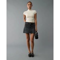 AE Cropped Soft & Sexy Mock Neck T-Shirt