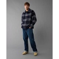 AE Plaid Shirt Jacket