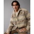 AE Printed Shirt Jacket