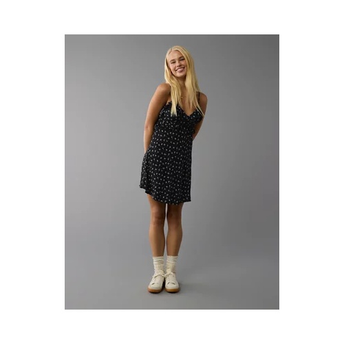 아메리칸이글 AE Ruffle Mini Slip Dress