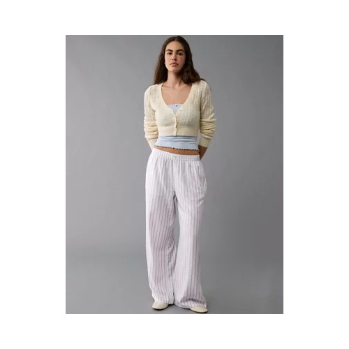 아메리칸이글 AE Striped Wide-Leg PJ Pant