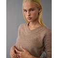 AE Whoa So Soft Shrunken V-Neck Sweater