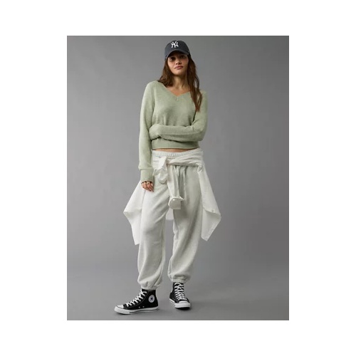 아메리칸이글 AE Whoa So Soft Shrunken V-Neck Sweater