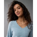 AE Whoa So Soft Shrunken V-Neck Sweater