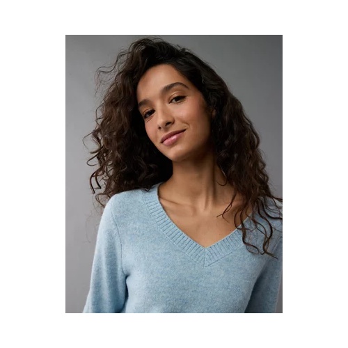 아메리칸이글 AE Whoa So Soft Shrunken V-Neck Sweater