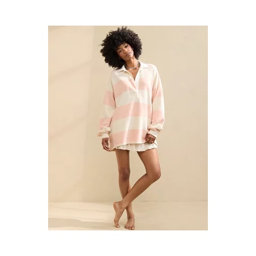 아메리칸이글 Aerie Prep Rally Rugby Sweatshirt