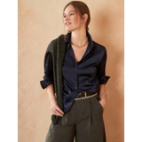 bananarepublic Satin Classic Shirt