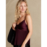 bananarepublic Pleated Cross-Back Cami