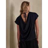 bananarepublic Cowl-Back Blouse