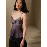 bananarepublic Pleated Cross-Back Cami