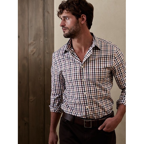 바나나리퍼블릭 bananarepublic Slim Untucked Shirt