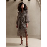 bananarepublic Flutter Midi Shirtdress