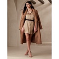 bananarepublic Satin Mini Shirtdress