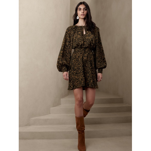 바나나리퍼블릭 bananarepublic Belted Mini Dress