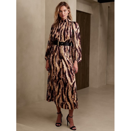 바나나리퍼블릭 bananarepublic Slit-Back Maxi Dress