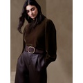 bananarepublic Cropped Velvet Blouse
