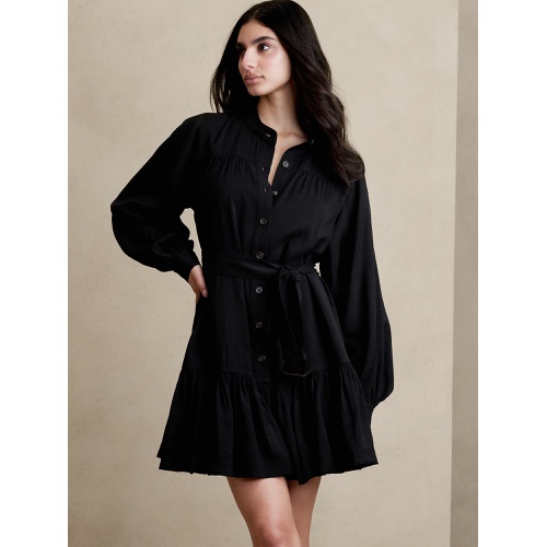 바나나리퍼블릭 bananarepublic Twill Mini Dress