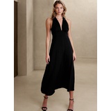 bananarepublic Wrap-Waist Maxi Dress