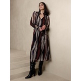 bananarepublic Fit-and-Flare Midi Dress