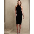 bananarepublic Cross-Back Midi Sweater Dress