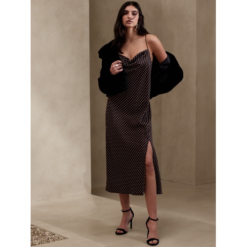 바나나리퍼블릭 bananarepublic Midi Slip Dress