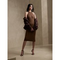 bananarepublic Cross-Back Midi Sweater Dress