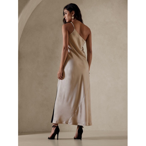 바나나리퍼블릭 bananarepublic One-Shoulder Maxi Dress