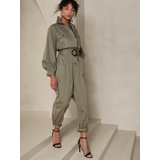bananarepublic Twill Maxi Jumpsuit