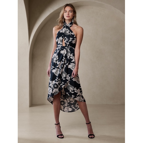 바나나리퍼블릭 bananarepublic Halter Maxi Dress