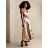 bananarepublic Asymmetrical-Hem Maxi Dress
