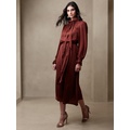 bananarepublic Fit-and-Flare Midi Dress