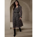 bananarepublic Fit-and-Flare Midi Dress