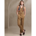 bananarepublic Vegan Suede Straight Pant