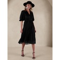 bananarepublic Pleated Midi Dress