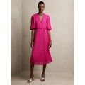 bananarepublic Pleated Midi Dress
