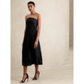bananarepublic Linen-Blend Tube Maxi Dress