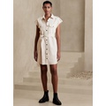 bananarepublic Linen-Blend Mini Shirtdress